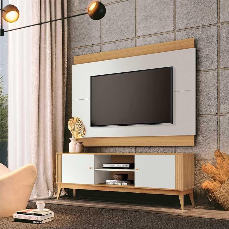 Rack Com Painel Legacy 1.6 Para TV 60 Polegadas EDN Fendi/Freijo
